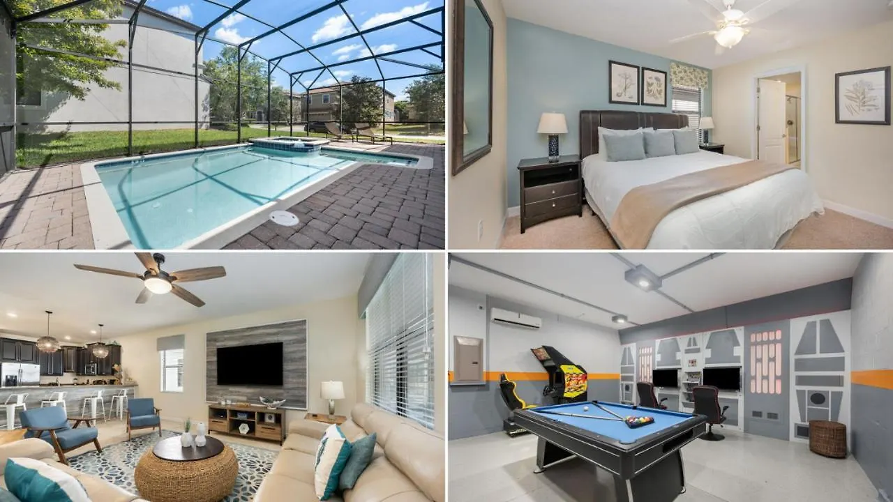 Holiday home Champions Gate 8Br Villa W/ Pool,Game Room Davenport